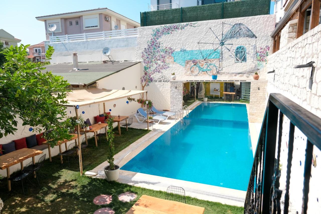 Hotel Tek Han Alaçatı Exterior foto